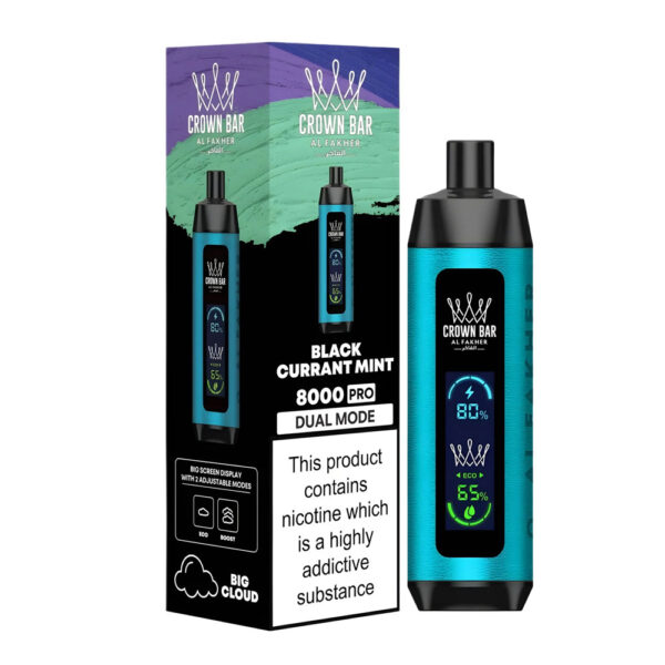 Al Fakher Crown Bar Blackcurrant Ice 5mg