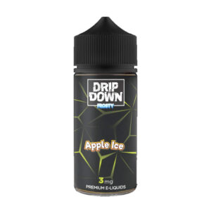 Drip Down E Liquids - Frosty Apple Ice 100ml (0, 3, 6 mg)