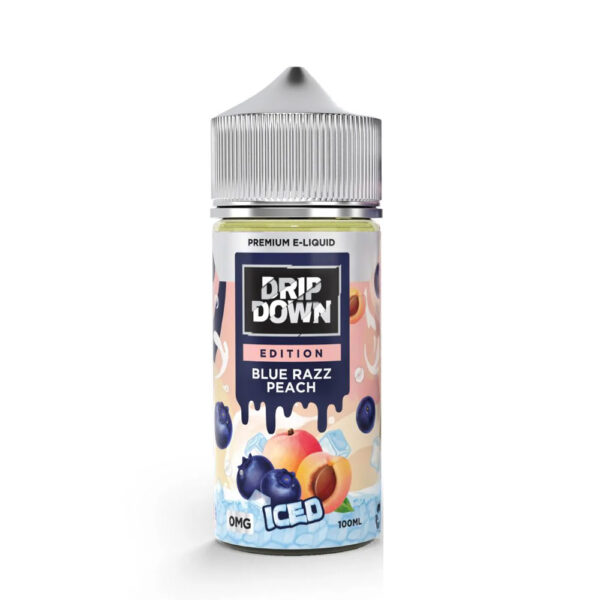 Drip Down Edition Blue Razz Peach Ice 100ml 6mg