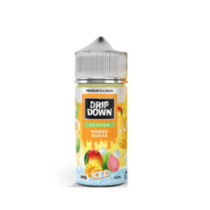 Drip Down Edition E Liquids - Mango Guava Ice 100ml (0, 3, 6 mg)