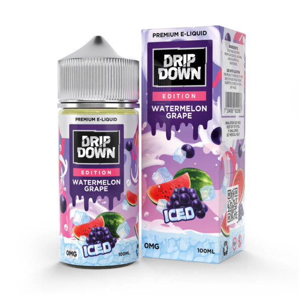 Drip Down Edition Watermelon Grape Ice 100ml
