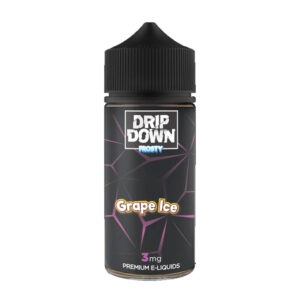 Drip Down E Liquids - Frosty Grape Ice 100ml (0, 3, 6 mg)