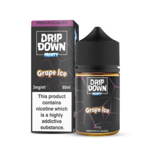 Drip Down E Liquids - Frosty Grape Ice 60ml (3, 6, 12 mg)
