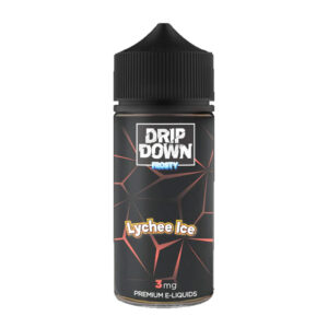 Drip Down E Liquids - Frosty Lychee Ice 100ml (0, 3, 6 mg)