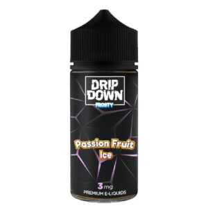 Drip Down E Liquids - Frosty Passion Fruit Ice 100ml (0, 3, 6 mg)