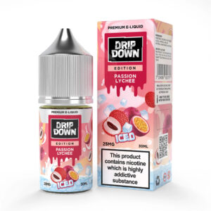 Drip Down Edition Salt - Passion Lychee Ice 30ml (25, 50 mg)