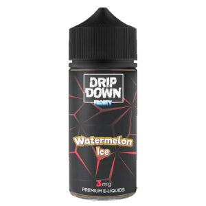 Drip Down E Liquids - Frosty Watermelon Ice 100ml (0, 3, 6 mg)