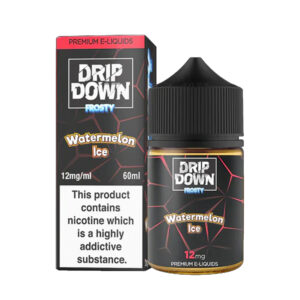 Drip Down E Liquids - Frosty Watermelon Ice 60ml (3, 6, 12 mg)