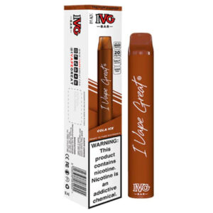 IVG Max Bar Disposable Vape - Cola Ice (30, 50 mg) (3000 Puffs)