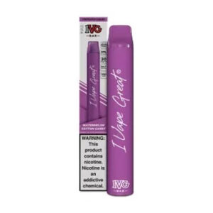 IVG Max Bar Disposable Vape - Watermelon Cotton Candy (30 mg) (3000 Puffs)