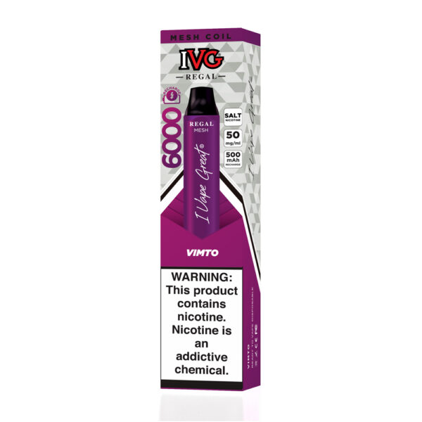 IVG Regal Disposable Vimto 6000 puffs