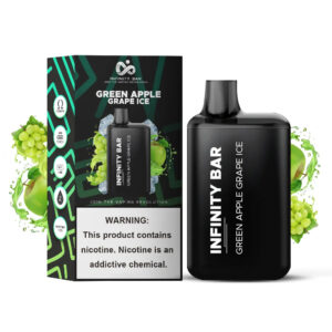 Infinity Bar Disposable Vape - Green Apple Grape Ice 35mg (5000 Puffs)