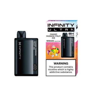 Infinity Ultra Disposable Vape - Mango Passion Fruit Ice 55mg (8000 Puffs)