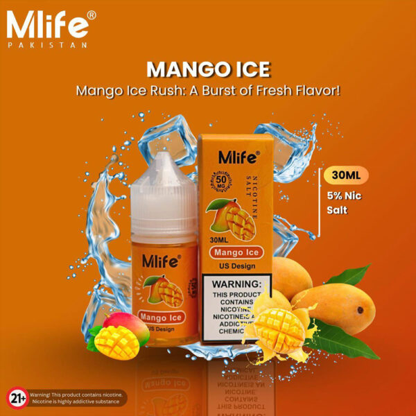 MLife Salt Mango Ice 30ml 50mg