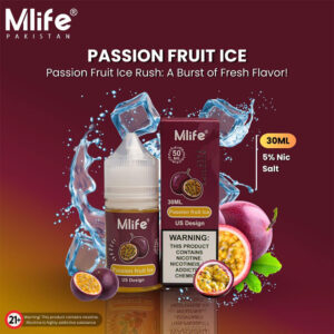 MLife Salt - Passion Fruit Ice 30ml (50 mg)
