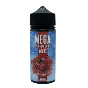 Mega E-Liquids - Strawberry Ice 60ml, 120ml (3, 6 mg)