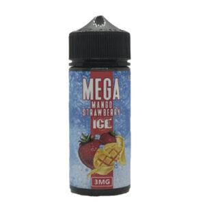 Mega E-Liquids - Mango Strawberry Ice 120ml (3, 6 mg)