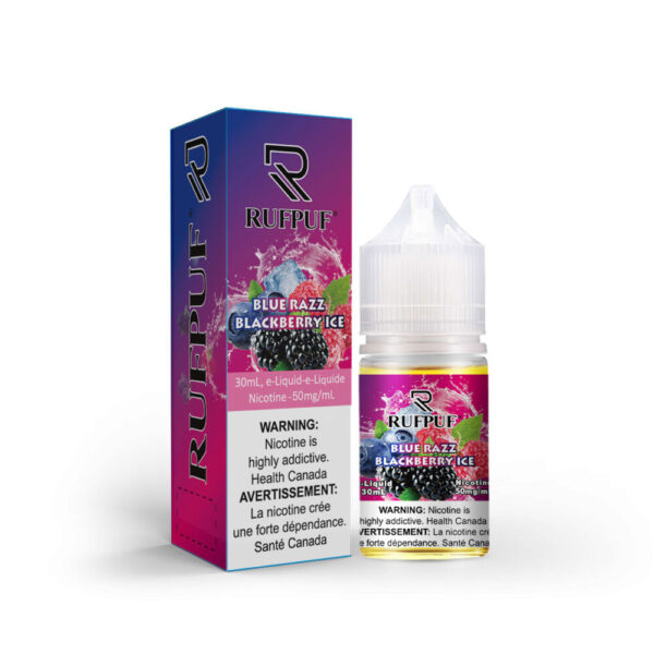 RUFPUF Canadian Series Salt Bluerazz Blackberry Ice 50mg