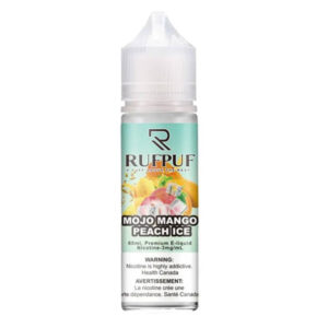 RUFPUF E-Liquids - Mojo Mango Peach Ice 60ml (3, 6 mg)