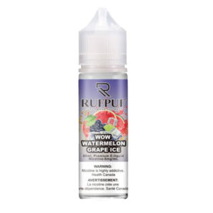 RUFPUF E-Liquids - Wow Watermelon Grape Ice 60ml (3, 6 mg)