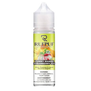 RUFPUF E-Liquids - Yummy Mango Strawberry Ice 60ml (3, 6 mg)