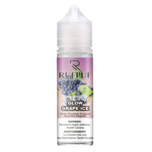RUFPUF E-Liquids - Glow Grape Ice 60ml (3, 6 mg)
