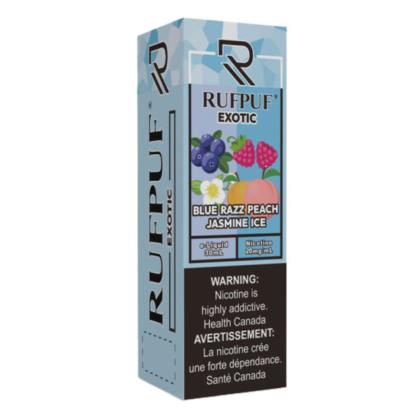 RUFPUF EXOTIC Blue Razz Peach Jasmine ICe 30ml
