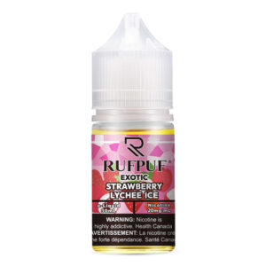 RUFPUF Salt Exotic Series - Strawberry Lychee Ice 30ml (20, 35, 50 mg)