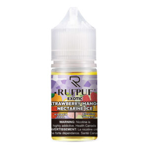 RUFPUF Salt Exotic Series - Strawberry Mango Nectarine Ice 30ml (20, 35, 50 mg)