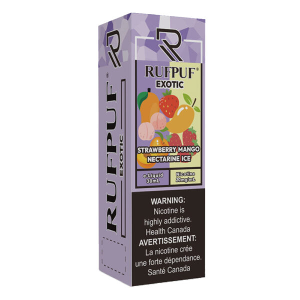 RUFPUF EXOTIC Strawberry mango nectarine ice 20mg