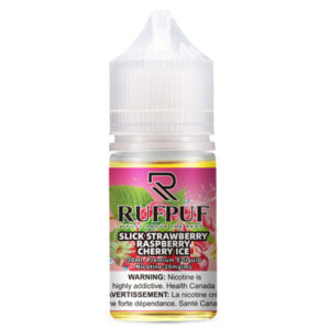 RUFPUF Salt - Slick Strawberry Raspberry Cherry Ice 30ml (20, 35, 50 mg)