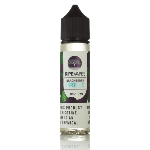 Ripe Vapes E Liquids blackberry Freeze 60ml