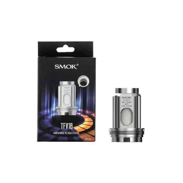 SMOK TFV18 Meshed 0.33 Ohm Coils
