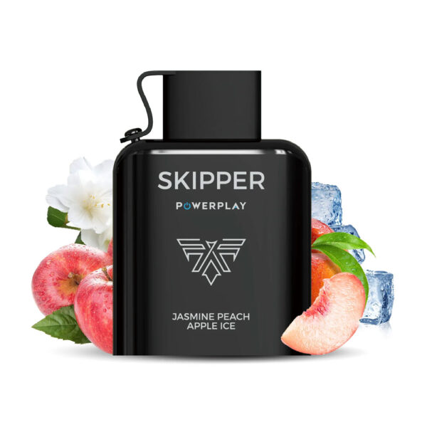Skipper Powerplay Jasmine Peach Apple Ice 50mg