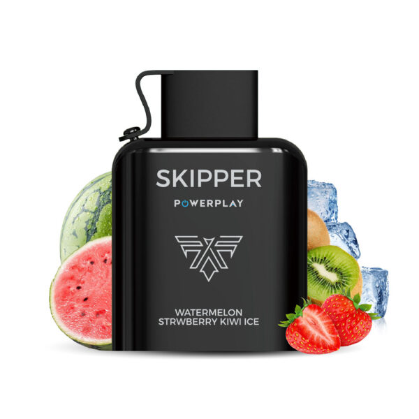 Skipper Powerplay Watermelon Strawberry Kiwi Ice 50mg