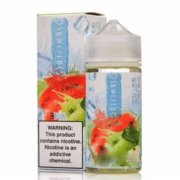 Skwezed E Liquids Watermelon Green Apple Ice 3mg