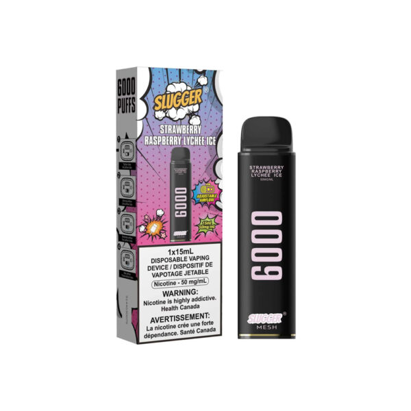 Slugger Disposable Strawberry Raspberry Lychee Ice