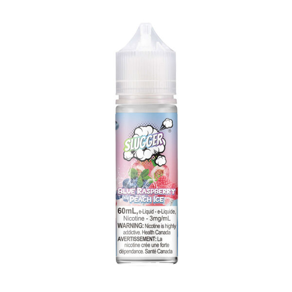 Slugger E Liquids blue raspberry peach Ice 60ml