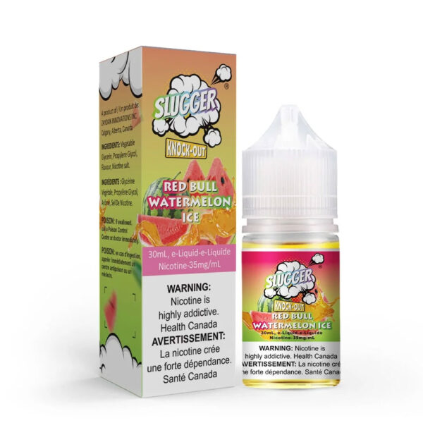 Slugger Knock Out Series Red Bull Watermelon Ice 35mg