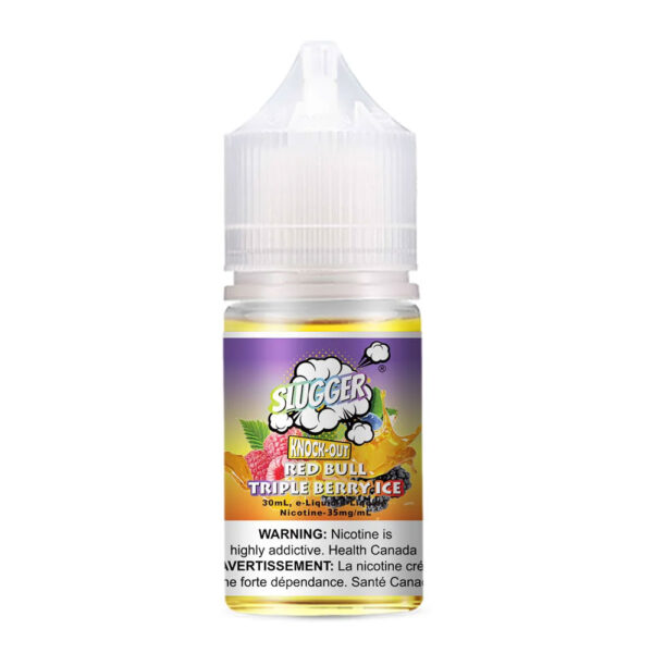 Slugger Salt Knock Out Red Bull Triple Berry Ice 30ml