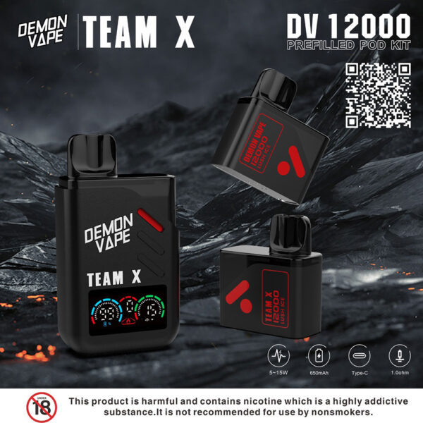 Team X DV12000 Disposable Vape Lush Ice
