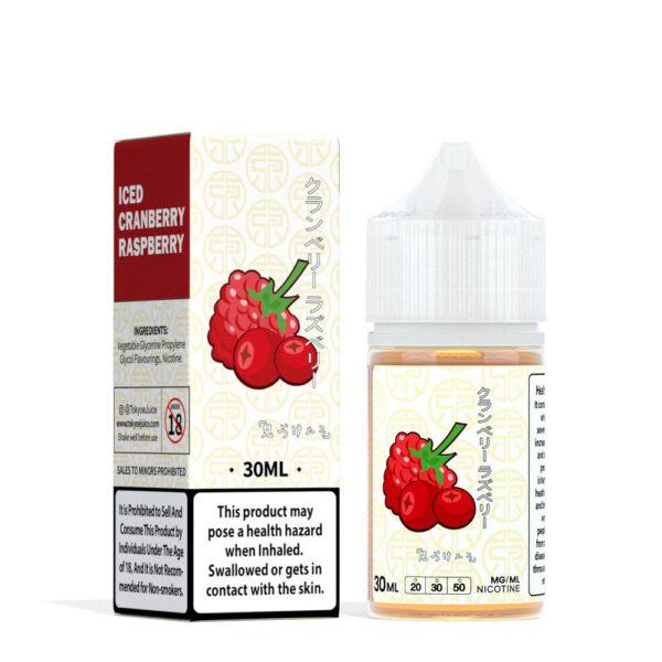 Tokyo Salt Iced Cranberry Raspberry 30ml 20mg