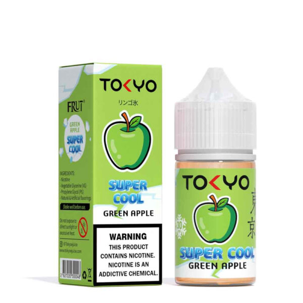 Tokyo Super Cool Green Apple 30ml 35mg