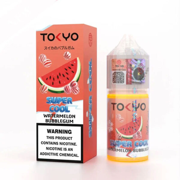 Tokyo Super Cool Watermelon Bubble Gum 30ml 35mg