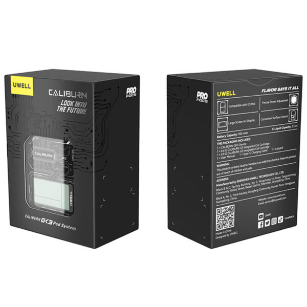 Uwell Caliburn GK3 Pod System Kit In Pakistan