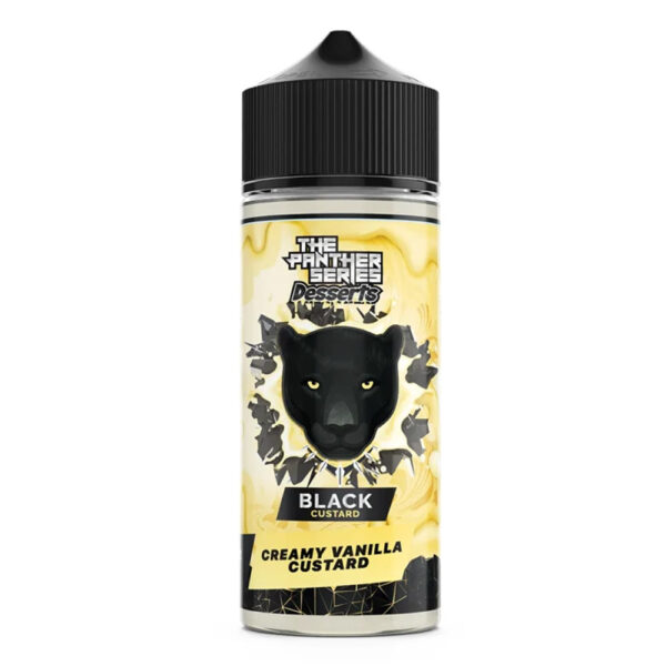 dr vape E Liquids Black Custard Creamy Vanilla Custard 120ml