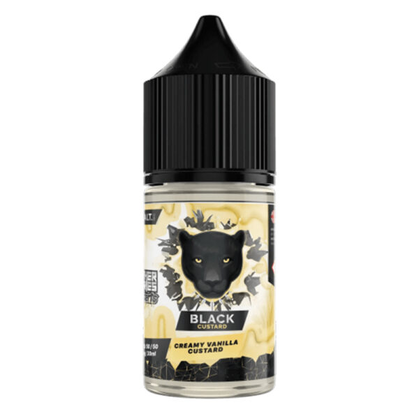 dr vape E Liquids Black Custard Creamy Vanilla Custard 30ml