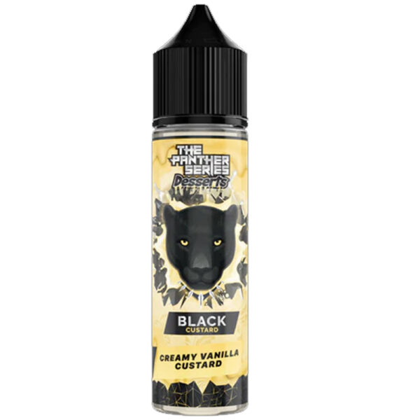 dr vape E Liquids Black Custard Creamy Vanilla Custard 60ml