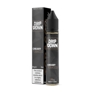 Drip Down Salt - Creamy Tobacco 30ml (25, 50 mg)