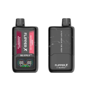 Rufpuf Flipper X Disposable – Blackberry Raspberry Ice+ Berry Watermelon Ice 50mg (40000 Puffs)